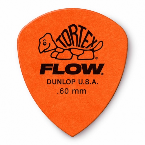 12 מפרטים לגיטרה Dunlop Tortex Flow Pick .60