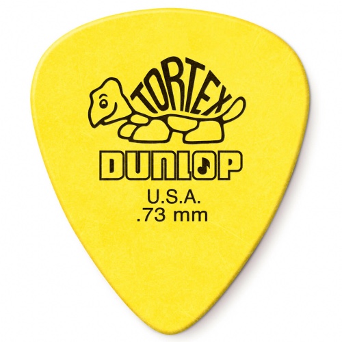 12 מפרטים לגיטרה Dunlop Tortex Standard Pick .73