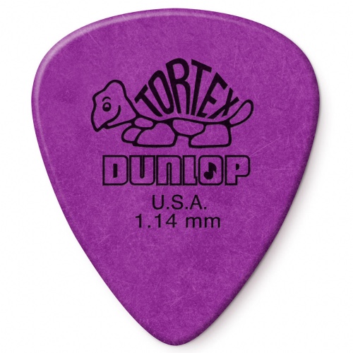12 מפרטים לגיטרה Dunlop Tortex Standard Pick 1.14