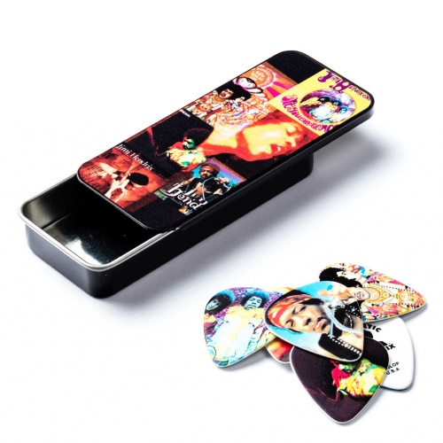 6 מפרטים לגיטרה Dunlop Jimi Hendrix Montage Pick