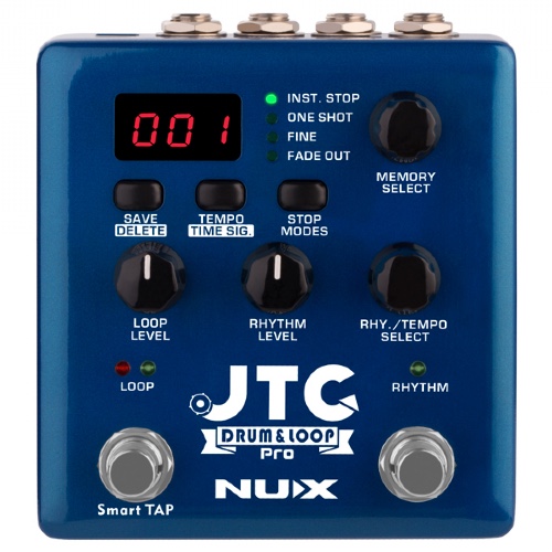 אפקט לגיטרה Nux JTC Drum & Loop PRO