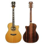 גיטרה אקוסטית מוגברת D'Angelico Excel Gramercy Vintage Natural