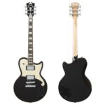גיטרה חשמלית D'Angelico Premier Atlantic Black Flake