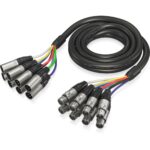 מולטי כבל 8 XLR באורך 3 מטר Behringer GMX-300