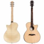 גיטרה אקוסטית מוגברת Alvarez AGFM80CEAR