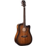 גיטרה אקוסטית מוגברת Cort Core-DC Mahogany