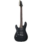 גיטרה חשמלית שמאלית Schecter C-6 Deluxe LH Black