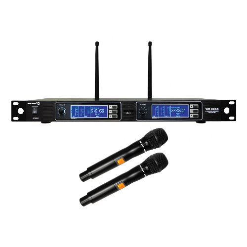 זוג מיקרופונים אלחוטיים WORK WR 2200/1
