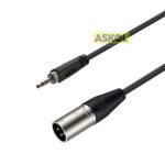 כבל XLR M - PL3.5 Roxtone