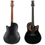 גיטרה אקוסטית מוגברת Ovation Celebrity Elite Mid Depth Black