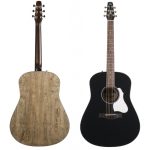 גיטרה אקוסטית מוגברת Seagull S6 Classic Black A/E