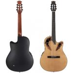 גיטרה קלאסית מוגברת Ovation Celebrity Elite Nylon Mid Depth Aged NAT