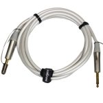 כבל מקצועי לגיטרה 3 מטר Roxtone PGJJ320 PWH