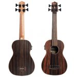Kala Striped Ebony Fretless Acoustic-Electric U-Bass