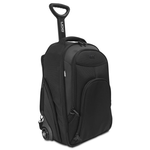 תיק טרולי לדיג׳יי UDG Creator Wheeled Laptop Backpack 21" Version 3 Black Edition