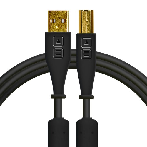 USB-A to B Black