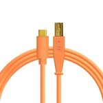 USB-C to B Neon Orange