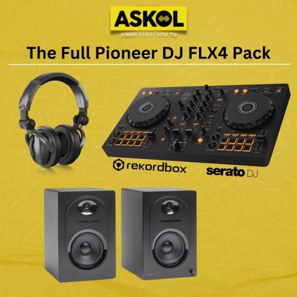ערכת דיג'יי Pioneer DJ DDJ-FLX4