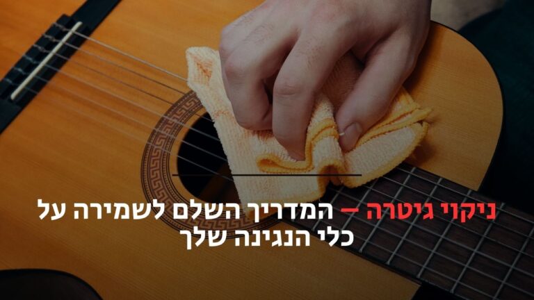 ניקוי גיטרה