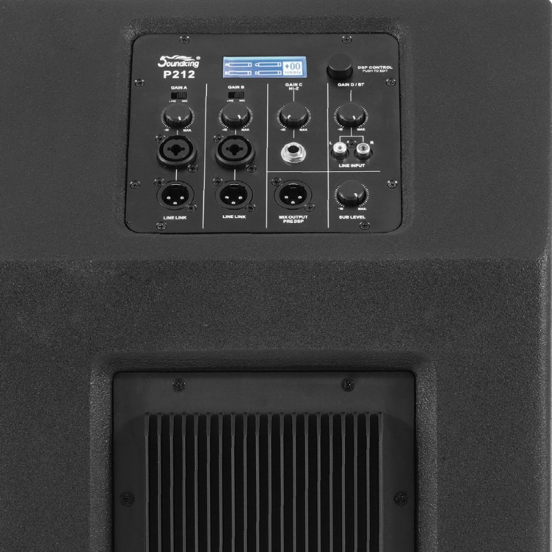 מערכת הגברה מוגברת Soundking P118 (3)