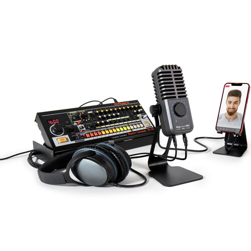 מיקרופון וכרטיס קול IK Multimedia iRig Stream Mic Pro 2