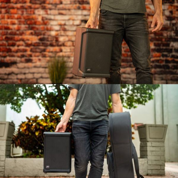 רמקול נטען בידורית Peavey Solo Portable (4)