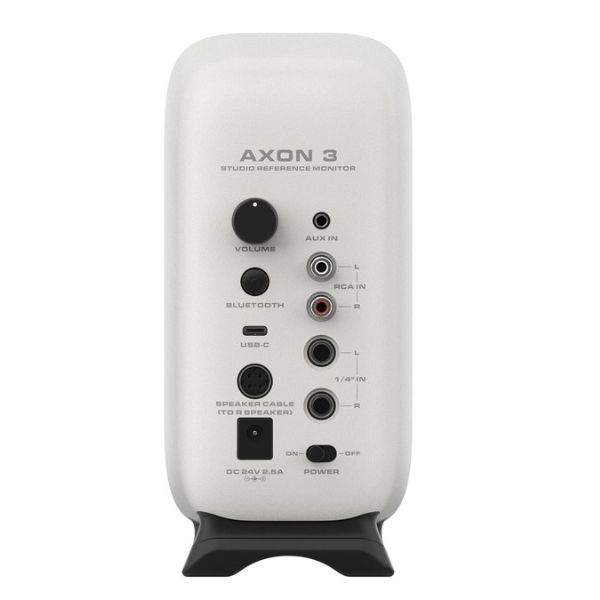 זוג מוניטורים אולפניים בצבע לבן Nux AXON 3 3