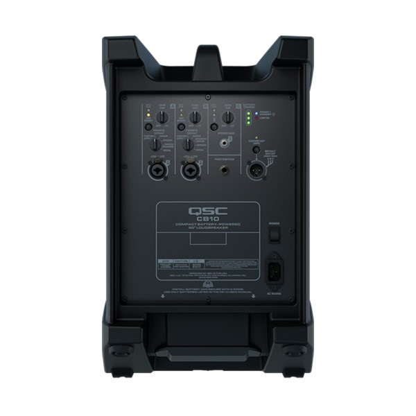 רמקול מוגבר נייד QSC CB10 (2)