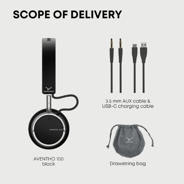 אוזניות אלחוטיות beyerdynamic AVENTHO 100 Black (7)