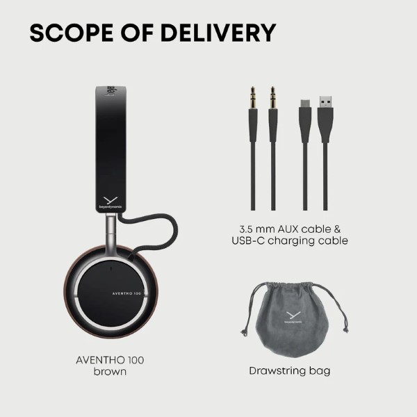 אוזניות אלחוטיות beyerdynamic AVENTHO 100 Brown (4)
