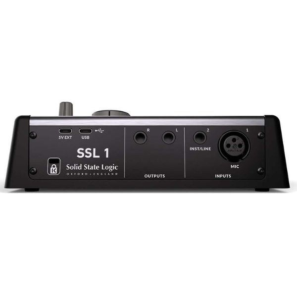 כרטיס קול מקצועי Solid State Logic SSL 1 USB-C (4)