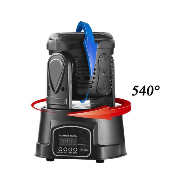 פנס חכם Shadow PL-14A LED 18x3W RGBW (3)