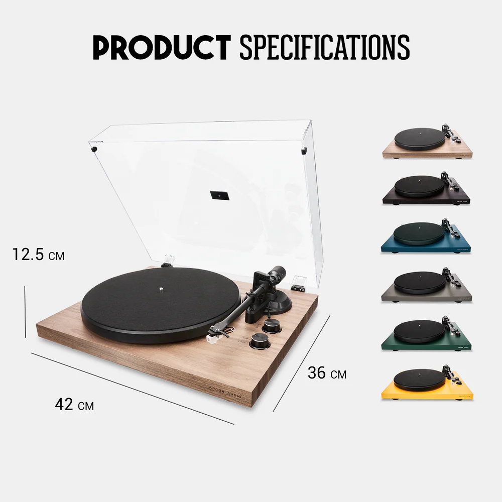 פטיפון Argon Audio TT MK2 Walnut 6