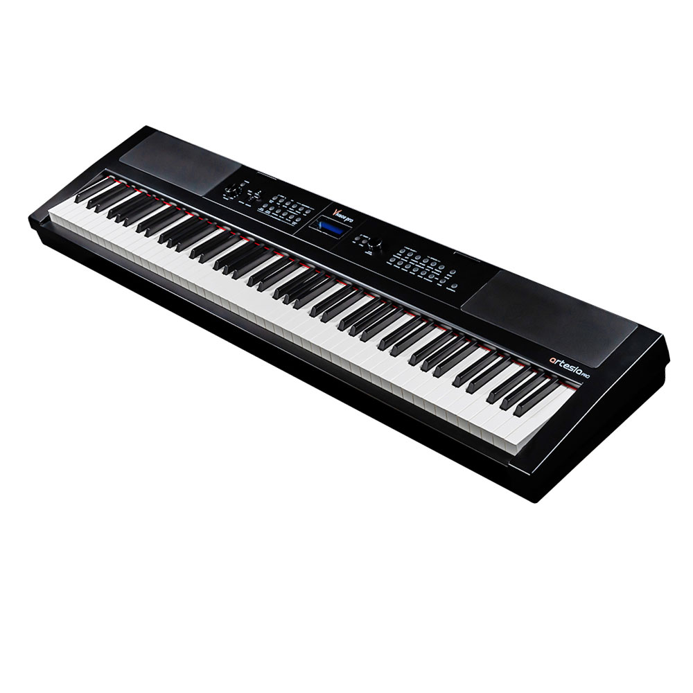פסנתר חשמלי 88 קלידים Artesia Pro Vivace Black