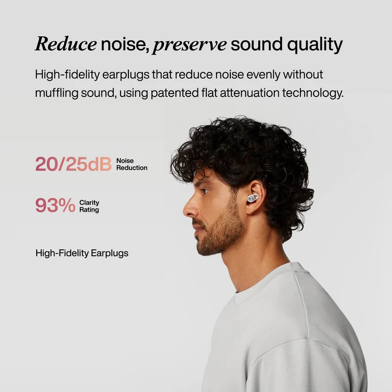 אטמי אוזניים Hears Plus Lunar Chrome (2)