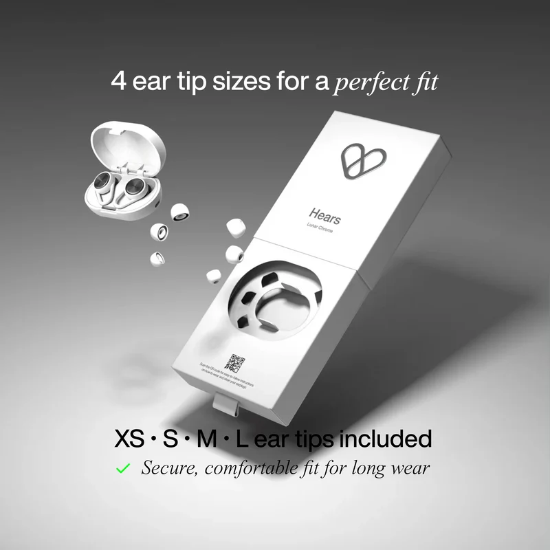 אטמי אוזניים Hears Plus Lunar Chrome (4)