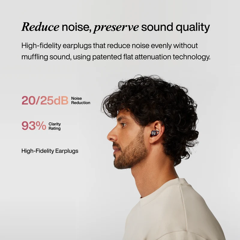אטמי אוזניים Hears Plus Nebula Navy (2)