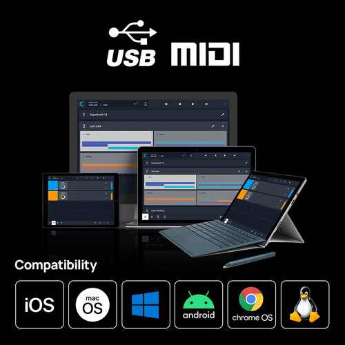 ממשק MIDI מקצועי CME U6MIDI Pro 10