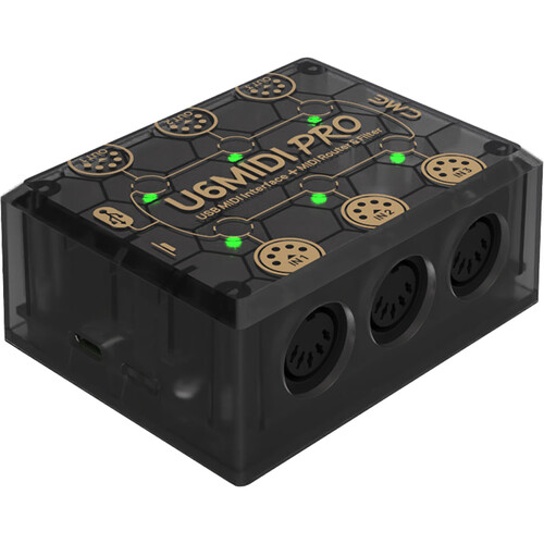 ממשק MIDI מקצועי CME U6MIDI Pro 3