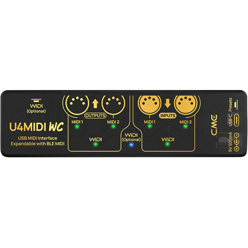 ממשק USB Host MIDI מקצועי CME H2MIDI Pro 2