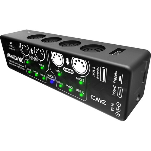 ממשק USB Host MIDI מקצועי CME H4MIDI WC 1