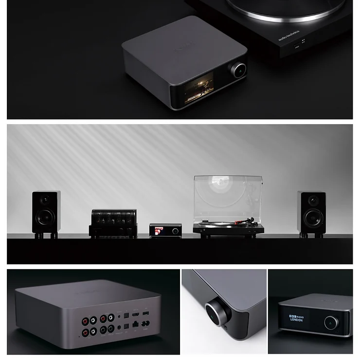 סטרימר Hi-Fi מתקדם WiiM Ultra – DAC, HDMI ARC, Phono